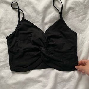 COPY - Babaton Knot Cropped tank top